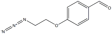 4-(2-azidoethoxy)benzaldehyde Struktur