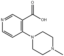 4-(4-methylpiperazin-1-yl)nicotinic acid Struktur