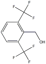 Benzenemethanol, 2,6-bis(trifluoromethyl)- Struktur