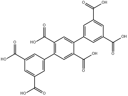 [1,1':4',1''-Terphenyl]-2',3,3'',5,5',5''-hexacarboxylic acid Structure