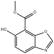 methyl 6-hydroxy-1,3-benzoxazole-7-carboxylate Struktur