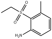 2-(ethanesulfonyl)-3-methylaniline Struktur