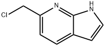 6-(chloromethyl)-1H-pyrrolo[2,3-b]pyridine Struktur