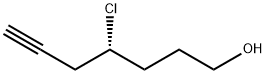 (R)-4-chlorohept-6-yn-1-ol Struktur