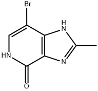 7-Bromo-1,5-dihydro-2-methyl-4H-imidazo[4,5-c]pyridin-4-one Struktur