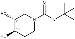 tert-butyl (TRANS)-3,4-dihydroxypiperidine-1-carboxylate|