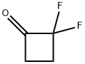 2,2-difluorocyclobutanone Struktur