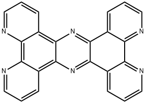 tetrapyrido[3,2-a:2',3'-c:3'',2''-h:2''',3'''-j]phenazine Struktur