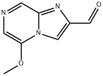 5-Methoxy-imidazo[1,2-a]pyrazine-2-carbaldehyde Struktur