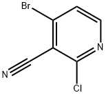 4-BROMO-2-CHLORONICOTINONITRILE 結(jié)構(gòu)式