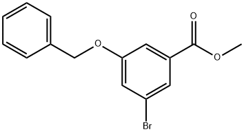 Methyl 3-(benzyloxy)-5-bromobenzoate Struktur