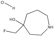 4-(FLUOROMETHYL)AZEPAN-4-OL HCL Struktur