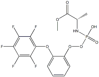 (S)-methyl 2-(((S)-(perfluorophenoxy)(phenoxy)phosphoryl)amino)propanoate