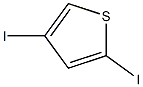 Thiophene, 2,4-diiodo- Struktur