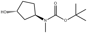 tert-butyl N-[(1R,3R)-3-hydroxycyclopentyl]-N-methylcarbamate