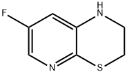 7-Fluoro-2,3-dihydro-1H-pyrido[2,3-b][1,4]thiazine Struktur