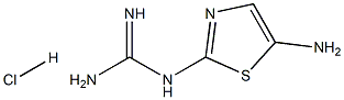 1-(5-Aminothiazol-2-yl)guanidine hydrochloride Struktur