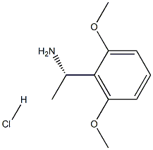 (S)-1-(2,6-ジメトキシフェニル)エタンアミン塩酸塩 化學構(gòu)造式