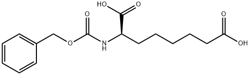 Cbz-R-2-Aminosuberic acid Struktur