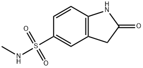 2-oxo-2,3-dihydro-1H-indole-5-sulfonic acid methylamide Struktur