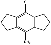 8-chloro-1,2,3,5,6,7-hexahydro-s-Indacen-4-amine Struktur