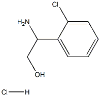 2-AMINO-2-(2-CHLOROPHENYL)ETHAN-1-OL HYDROCHLORIDE Struktur