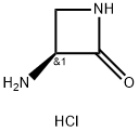 (3S)-3-aminoazetidin-2-one hydrochloride Struktur