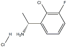 (1R)-1-(2-CHLORO-3-FLUOROPHENYL)ETHYLAMINE HYDROCHLORIDE Struktur