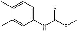 methyl N-(3,4-dimethylphenyl)carbamate Struktur