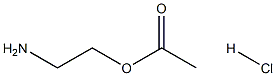 2-aminoethyl acetate hydrochloride Structure