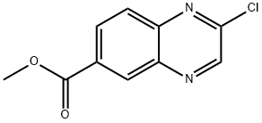 Methyl 2-chloroquinoxaline-6- carboxylate Struktur