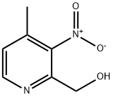 (4-Methyl-3-nitro-pyridin-2-yl)-methanol Struktur