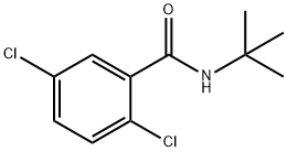 N-tert-butyl-2,5-dichlorobenzamide Struktur