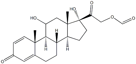 Prednisolone 21-Formate Struktur