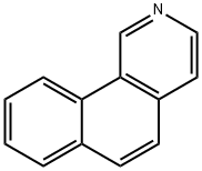 benzo[h]isoquinoline Struktur