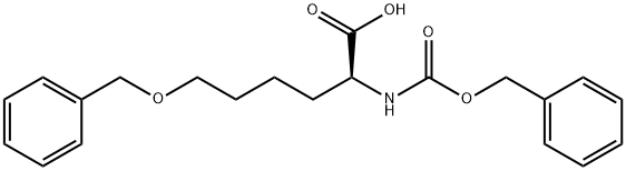 N-Cbz-6-phenylmethoxy-DL-norleucine Struktur