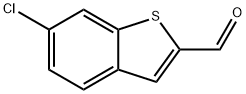 6-chlorobenzo[b]thiophene-2-carbaldehyde Struktur