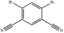 4,6-Dibromo-isophthalonitrile Structure