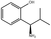 2-((1R)-1-AMINO-2-METHYLPROPYL)PHENOL Struktur