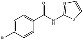 4-BROMO-N-THIAZOL-2-YL-BENZAMIDE Struktur