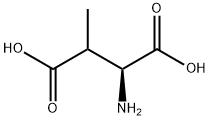 L-Aspartic acid,3-methyl- Struktur