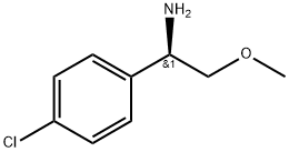 (1R)-1-(4-CHLOROPHENYL)-2-METHOXYETHAN-1-AMINE Struktur