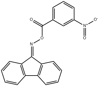 9H-fluoren-9-one O-(3-nitrobenzoyl)oxime Struktur