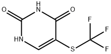 5-((trifluoromethyl)thio)pyrimidine-2,4(1H,3H)-dione Struktur