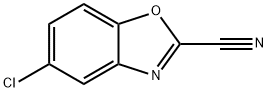 5-chloro-benzooxazole-2-carbonitrile Struktur