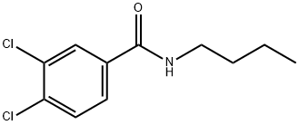 Benzamide,N-butyl-3,4-dichloro- Struktur