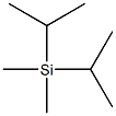 Silane, dimethylbis(1-methylethyl)- Struktur