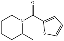 (2-methylpiperidin-1-yl)-thiophen-2-ylmethanone Struktur