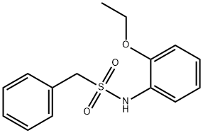 N-(2-ethoxyphenyl)-1-phenylmethanesulfonamide Struktur