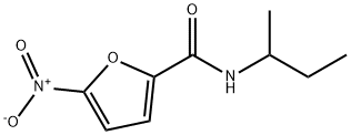 N-butan-2-yl-5-nitrofuran-2-carboxamide Struktur